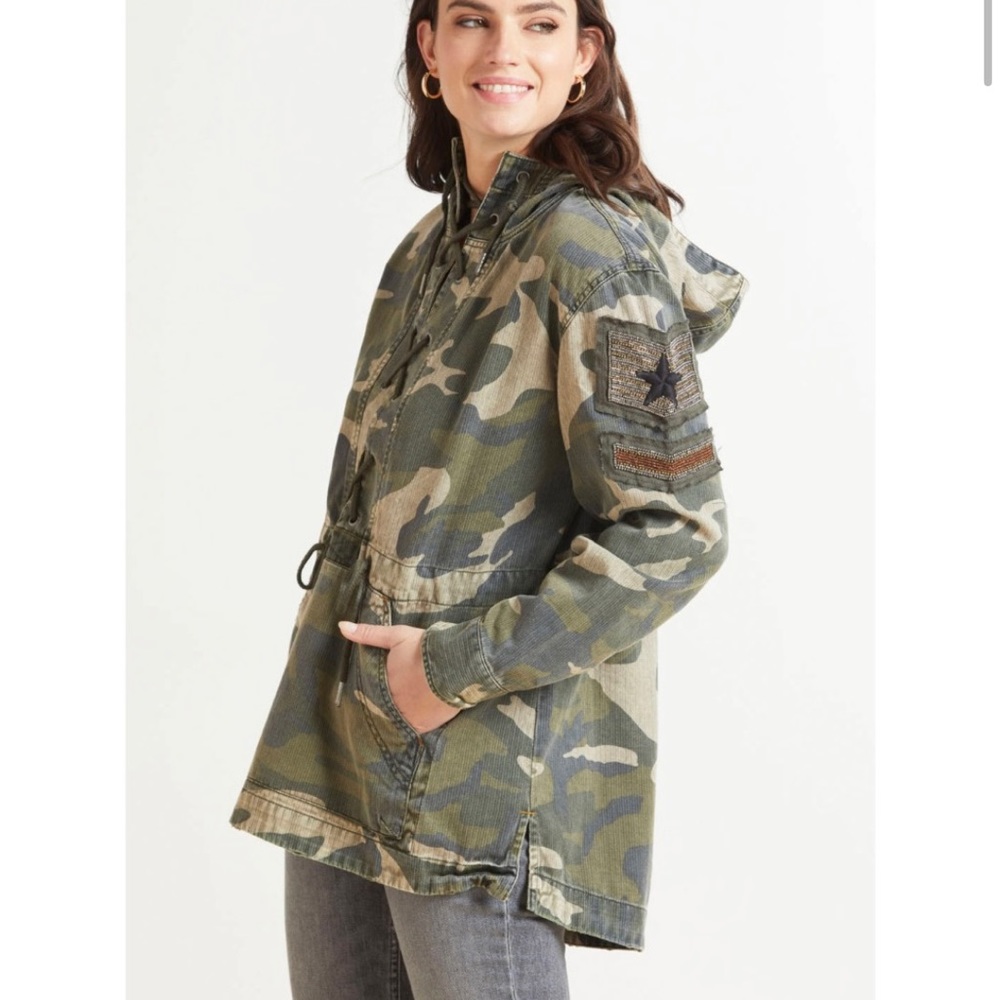 NWT Free People Ember Military Pullover